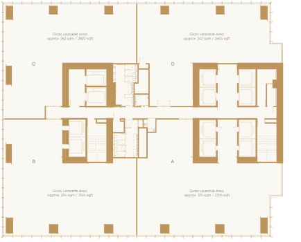 Typical Multi Tenant Floor