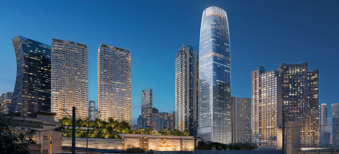 One Shang Central Office Skyline